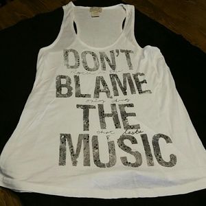 Eyelash Couture racerback tank